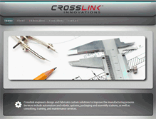 Tablet Screenshot of crosslinkinnovations.com